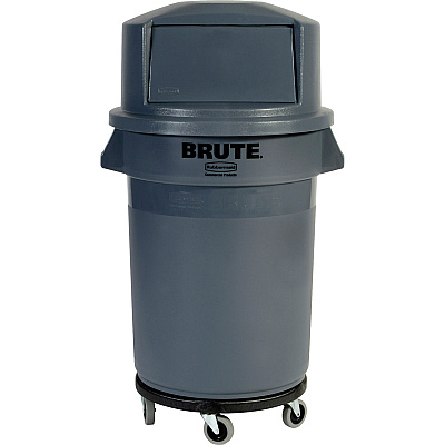 Rubbermaid Commercial Brute Easy Twist Round Dollies (RCP264000BKCT)