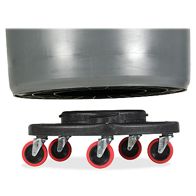 Rubbermaid Commercial Brute Quiet Dolly (RCP264043BLACT)