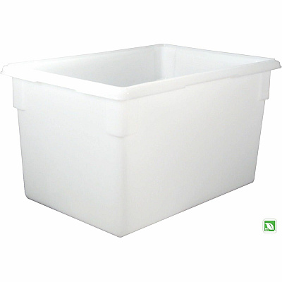Rubbermaid Commercial 21.5-Gallon Food/Tote Boxes (RCP3301CLECT)