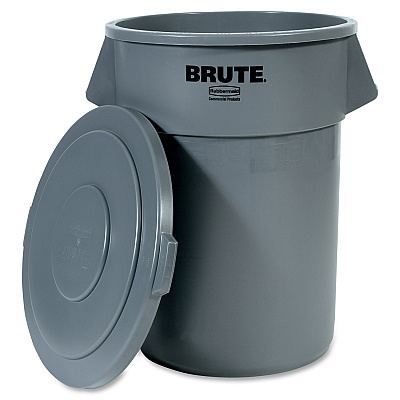 Rubbermaid Commercial Brute 55-gallon Container Lid (RCP265400GYCT)