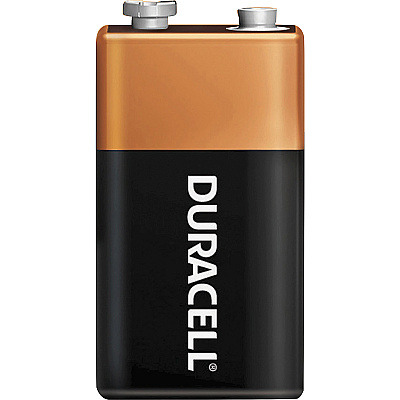 Duracell 9-Volt Coppertop Alkaline Batteries, 4-Packs (DURMN16RT4ZCT)