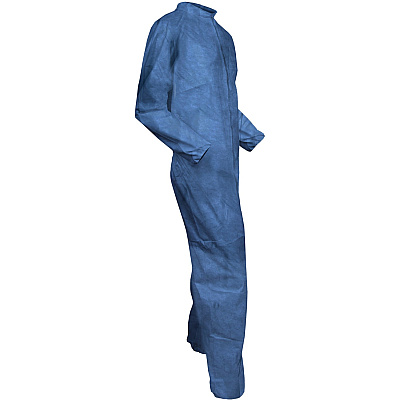Kleenguard A60 Coveralls - Zipper Front, Storm Flap, Elastic Back, Wrists & Ankles (KCC45004)