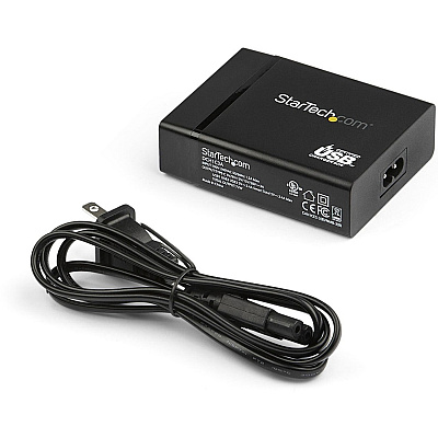 StarTech Usb C Laptop Charger Hub 60w Pd/3x Usb-a (DCH1C3A)