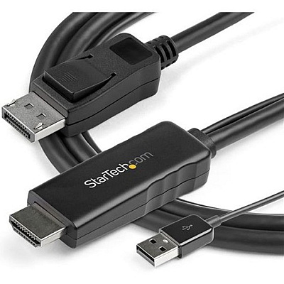 StarTech 6ft Hdmi To Displayport Cable 4k 30hz (HD2DPMM6)