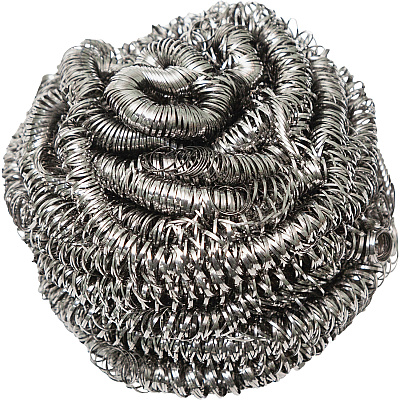 Genuine Joe Stainless Steel Scrubber (GJO00059CT)