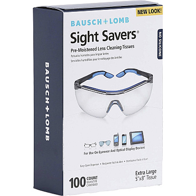 Bausch & Lomb Bausch & Lomb Sight Savers Lens Cleaning Tissues (BAL8574GMCT)
