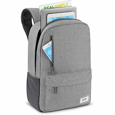 Solo Re:cover Carrying Case (Backpack) for 15.6" Notebook - Gray (USLUBN76110)