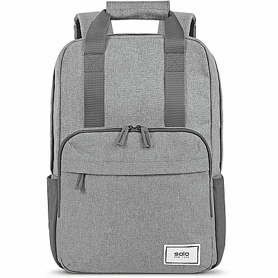 Solo Re:claim Carrying Case (Backpack) for 15.6" Notebook - Gray (USLUBN76010)