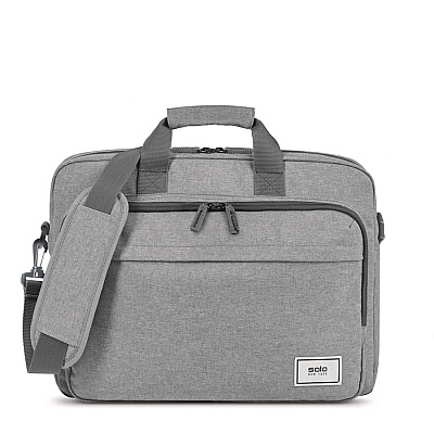 Solo Re:new Carrying Case (Briefcase) for 15.6" Notebook - Gray (USLUBN12710)