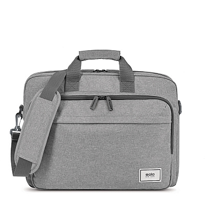 Solo Re:new Carrying Case (Briefcase) for 15.6" Notebook - Gray (USLUBN12710)