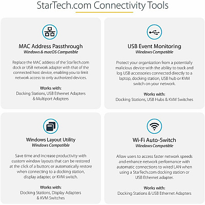 StarTech Usb C Multiport Adapter Hdmi / Vga 3xusb (DKT30CHVAUSP)