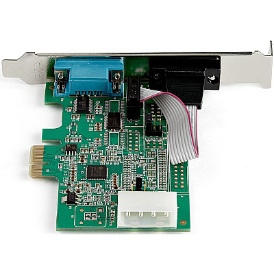 StarTech 2port Pcie Rs232 Serial Db9 Adapter Card (PEX2S953)