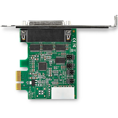 StarTech 4port Pcie Rs232 Serial Db9 Adapter Card (PEX4S953)