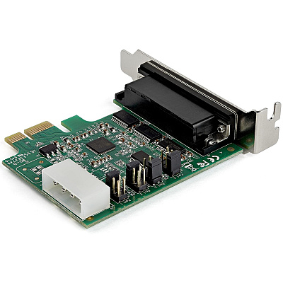 StarTech 4port Pcie Rs232 Serial Db9 Adapter Card (PEX4S953LP)