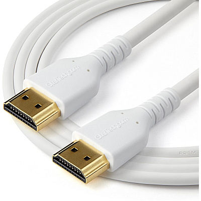StarTech 2m 4k Premium Hdmi 2.0 Cable Durable 6ft (RHDMM2MPW)