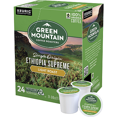 Green Mountain Coffee Roasters K-Cup Ethiopia Supreme Coffee (GMT8488)