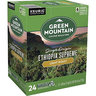 Green Mountain Coffee Roasters K-Cup Ethiopia Supreme Coffee (GMT8488)
