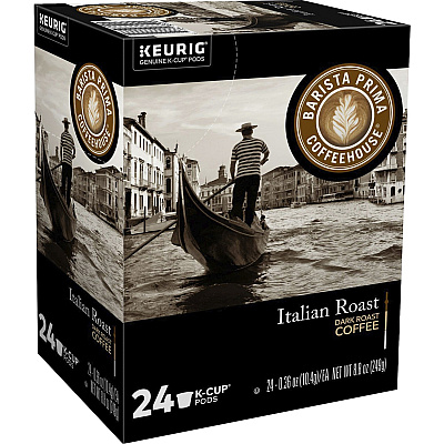 Barista Prima Coffeehouse K-Cup Italian Roast Coffee (GMT8500)