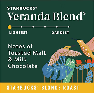 Starbucks K-Cup Veranda Blend Coffee (SBK12434950)