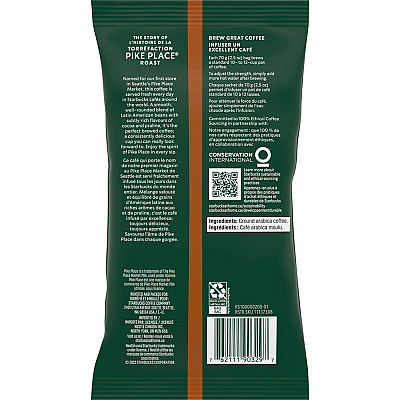 Starbucks Pike Place Medium Roast Coffee (SBK12411960)