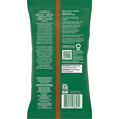 Starbucks Decaf Pike Place Coffee Pack (SBK12420994)