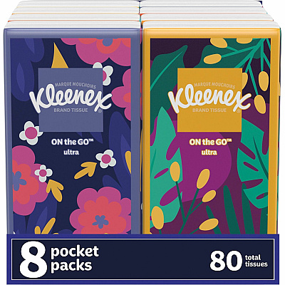 Kleenex Go Packs Facial Tissues (KCC46651)