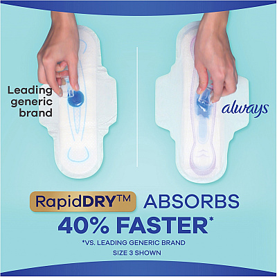 Always Ultra Thin Regular Pads with Wings (PGC30656PK)
