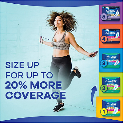 Always Ultra Thin Regular Pads with Wings (PGC30656PK)