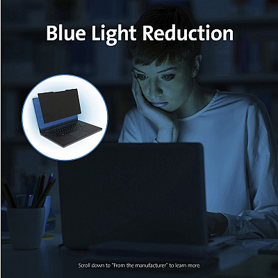 Kensington MagPro 14.0" Laptop Privacy Screen with Magnetic Strip Black (KMWK58352WW)