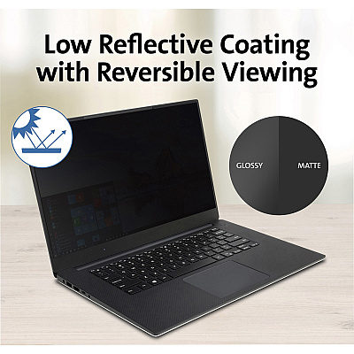 Kensington MagPro 15.6" (16:9) Laptop Privacy Screen with Magnetic Strip (K58353WW)