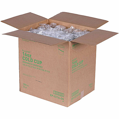 Eco-Products 16 oz GreenStripe Cold Cups (ECOEPCC16GSACT)