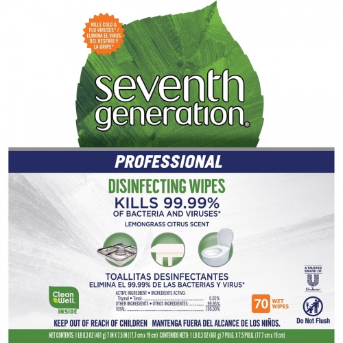 Seventh Generation Professional Disinfecting Wipes (44753CT)