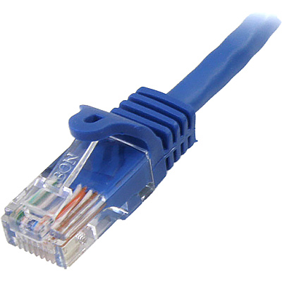 StarTech 7 Ft Blue Snagless Cat5e Patch Cable (RJ45PATCH7)