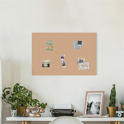 U Brands Cork Canvas Bulletin Board (UBR2875U0001)