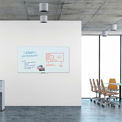 U Brands Magnetic Glass Dry Erase Board (UBR2300U0001)