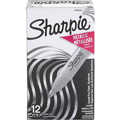 Sharpie Metallic Ink Chisel Tip Permanent Markers (SAN2089638)
