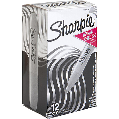 Sharpie Metallic Ink Chisel Tip Permanent Markers (SAN2089638)