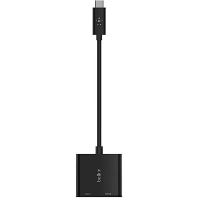 Belkin USB-C to HDMI + Charge Adapter (BLKAVC002BKBL)
