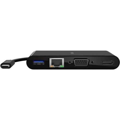 Belkin USB-C Multimedia + Charge Adapter (AVC004BKBL)