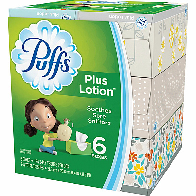 Puffs Plus Lotion Facial Tissue (PGC39383)