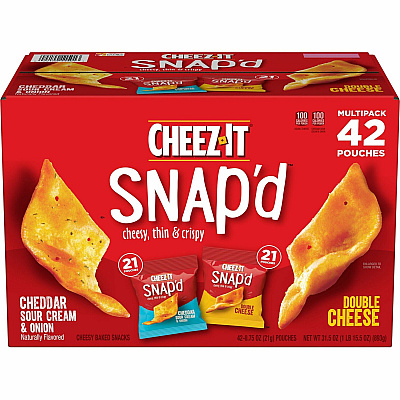 Cheez-It Snap'd Baked Cheese Variety Pack (KEB11500)