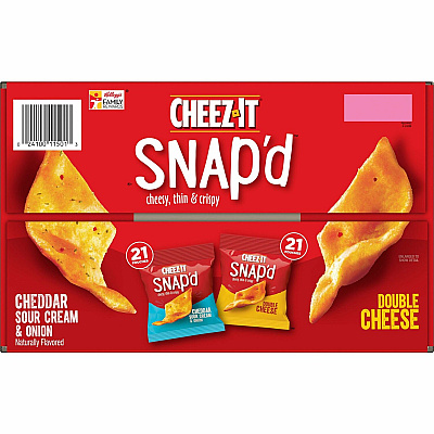 Cheez-It Snap'd Baked Cheese Variety Pack (KEB11500)