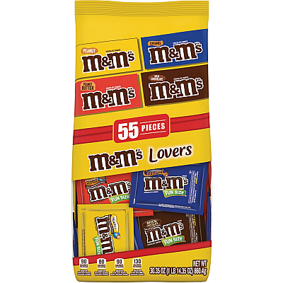 M & M's Chocolate Candies Lovers Variety Bag (MRSSN56025)