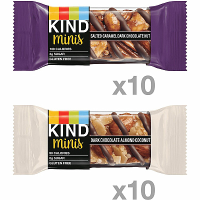 KIND Minis Dark Chocolate Nut Bars Variety (KND27970)