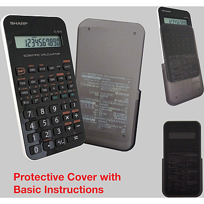 Sharp EL-501X2BWH Scientific Calculator