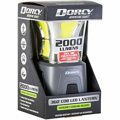 DORCY 2000 Lumen 4D Multi-function Lantern (DCY413119)