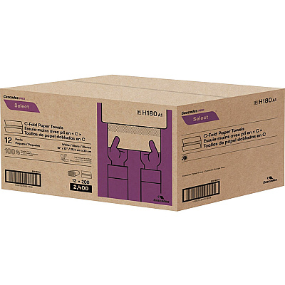 Cascades PRO C-Fold Paper Towels (CSDH180)
