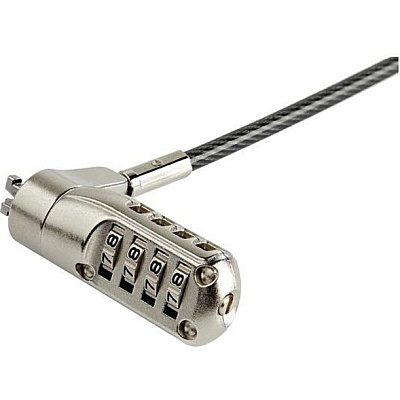 StarTech Nano Slot Laptop Cable Lock Combination (LTLOCKNANO)