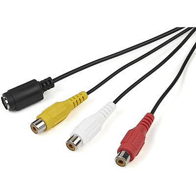 StarTech Usb Video Capture Adapter - S Video / Composite To Usb 2.0 Video Capture Cable With Twain Support - Analog To Digital Converter - Windows Only (SVID2USB232)