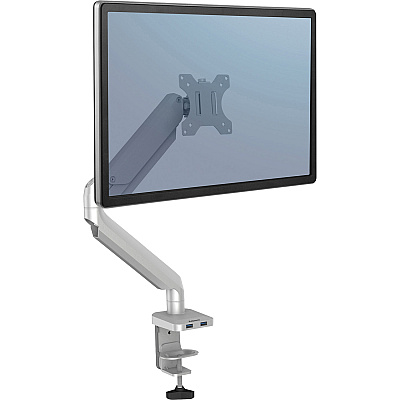 Fellowes Platinum Series Single Monitor Arm - Silver (8056401)